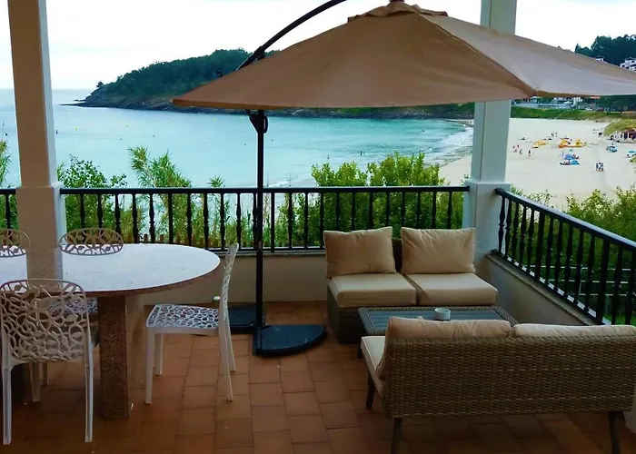 Casa de Férias En Sanxenxo, En Playa Canelas