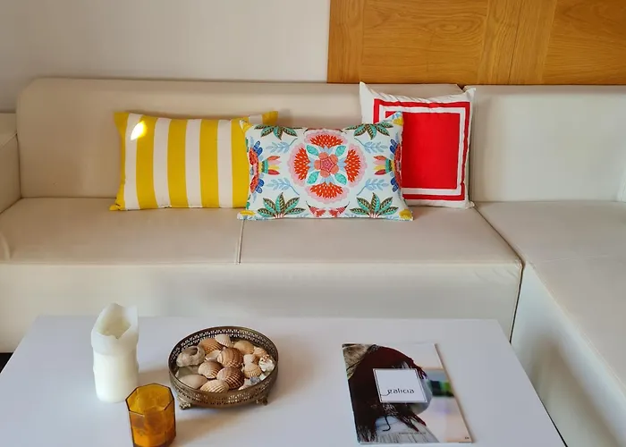 En Sanxenxo, En Playa Canelas Casa de Férias *