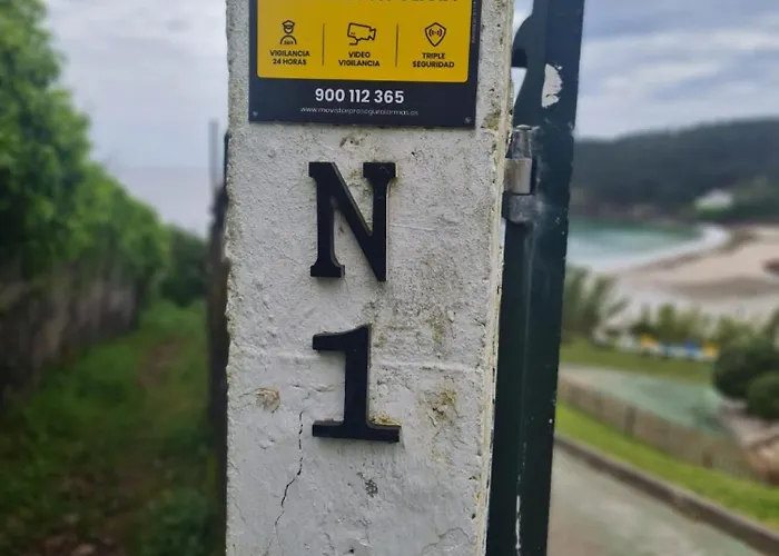 En Sanxenxo, Encima De La Playa Canelas Сasa de vacaciones Sanxenxo
